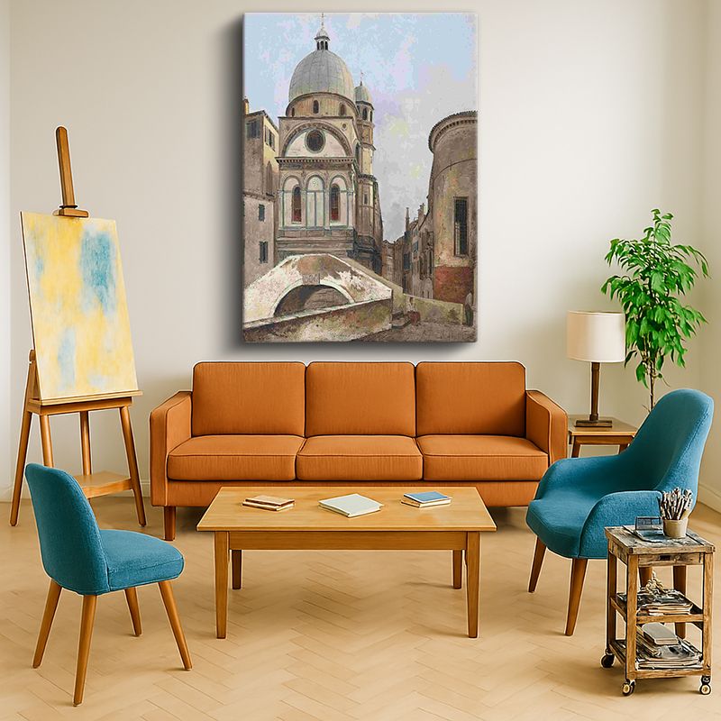 Ressam Kanvas Tablo 68